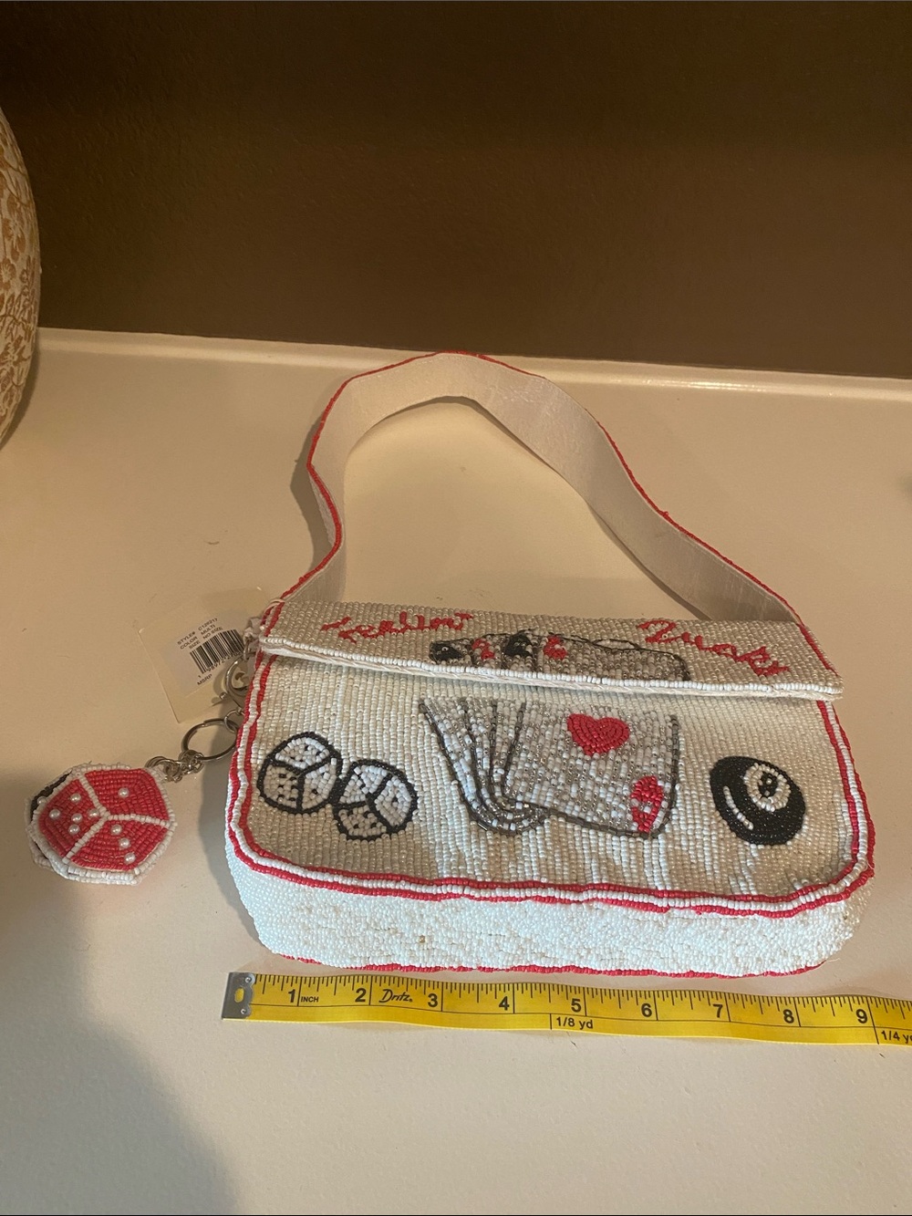 Feelin’ Lucky Beaded Bag - Picture 5 of 5